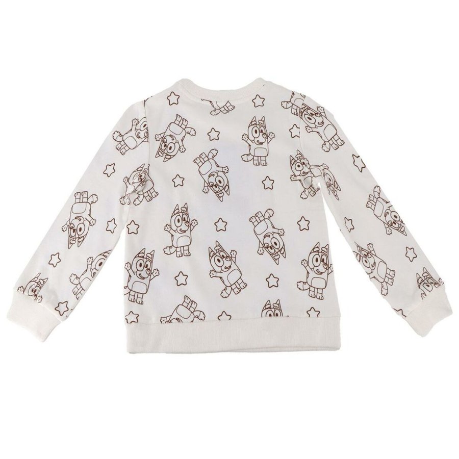 Sweatshirt til B�rn Bluey Beige #2