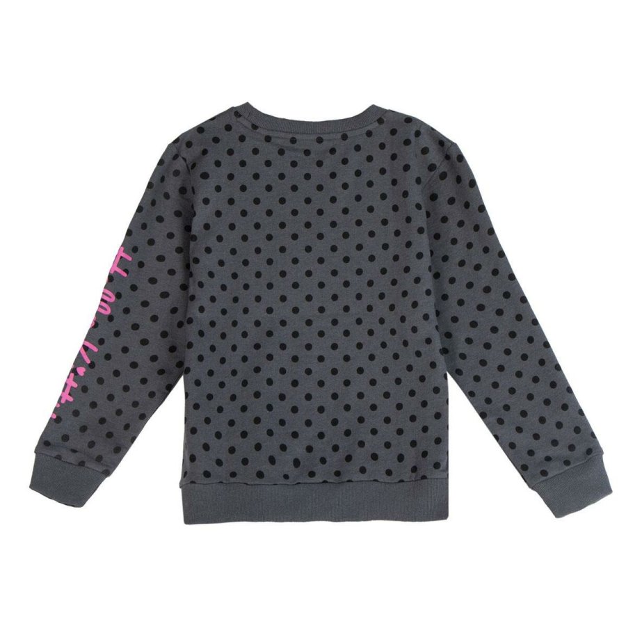 Sweatshirt til B�rn Hello Kitty M�rkegr� #7
