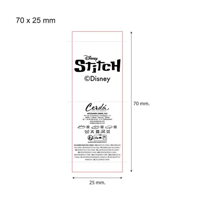 Hjemmesko Stitch Lysebl #5