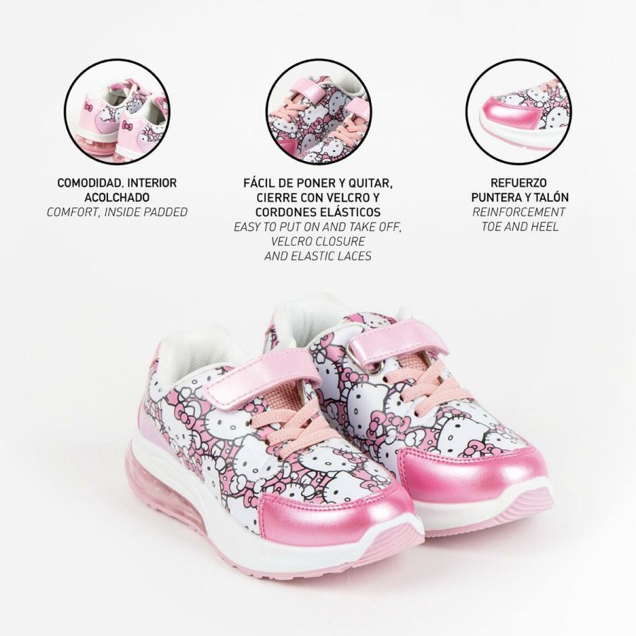 Sportssko til brn Hello Kitty Pink #5