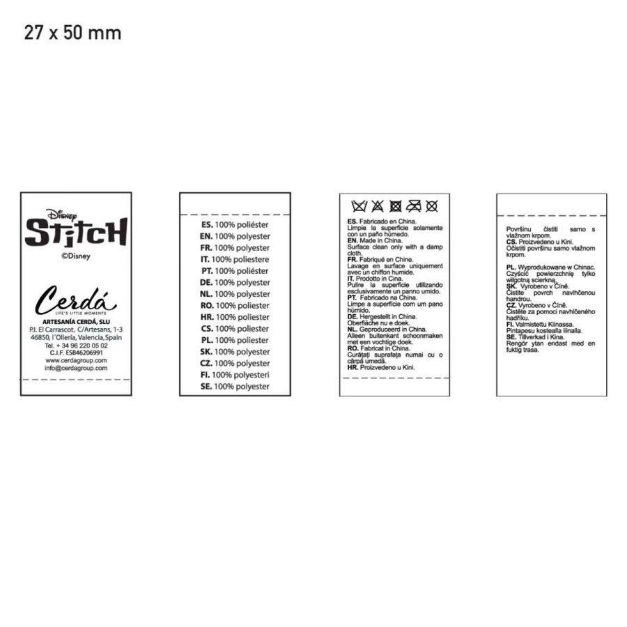 Penalhus med Tilbehr Stitch Bl #7
