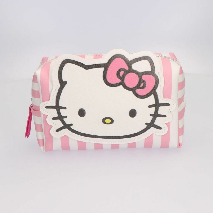 Rejsetoilettaske Hello Kitty Pink #7