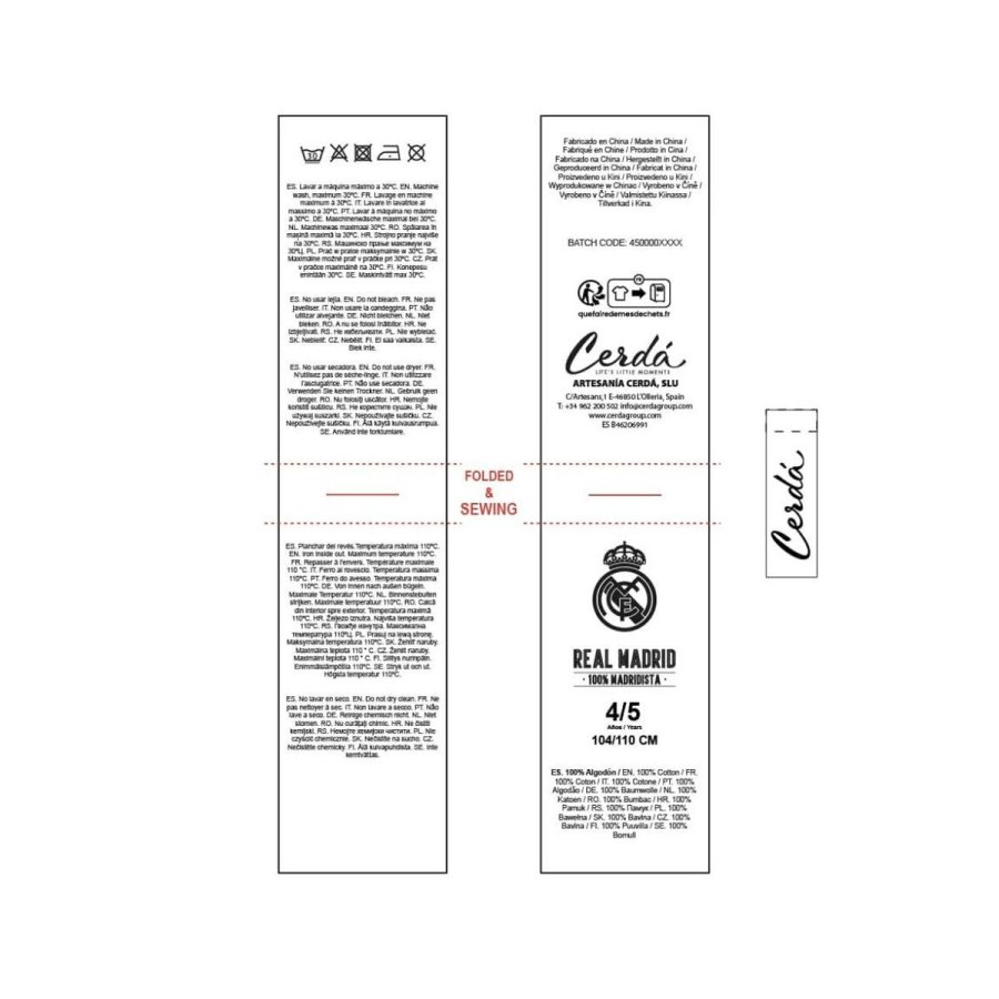 Klassiske underbukser Real Madrid C.F. Multifarvet #5