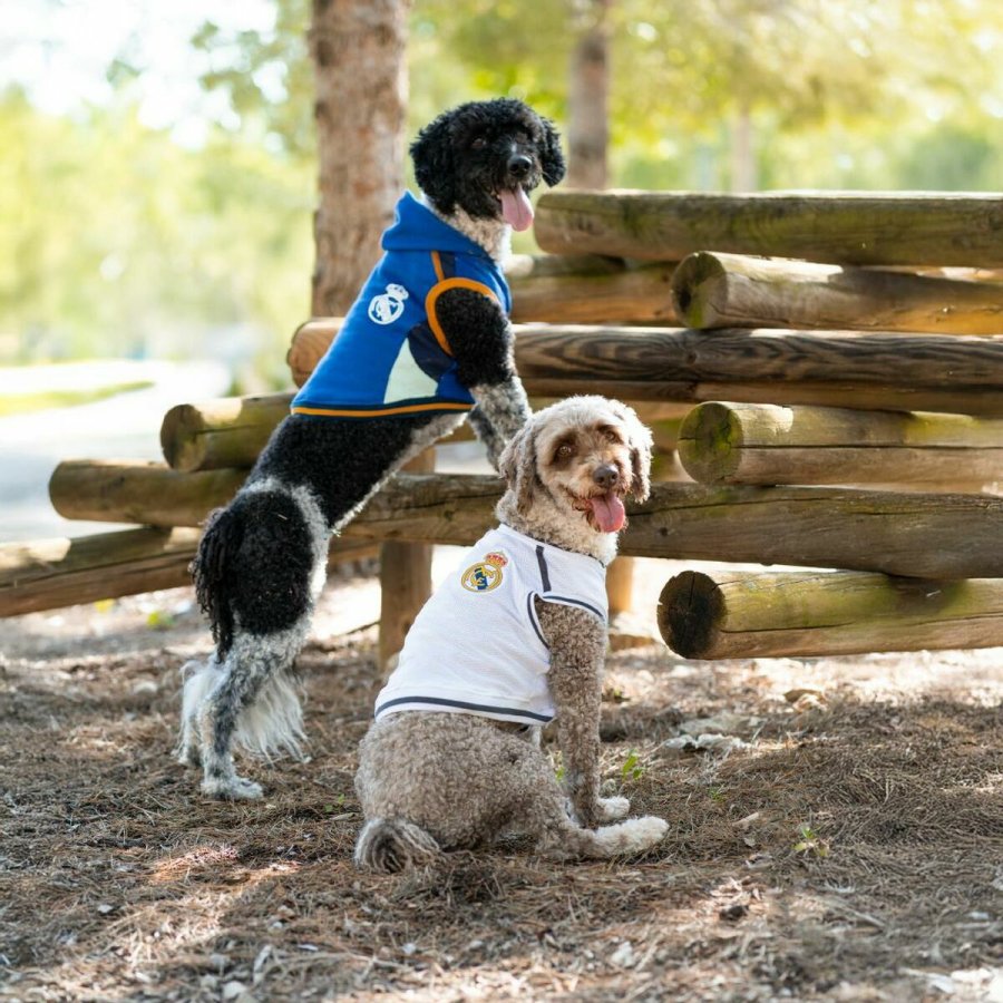 Brne Kortrmet T-shirt Real Madrid C.F. Hvid #4