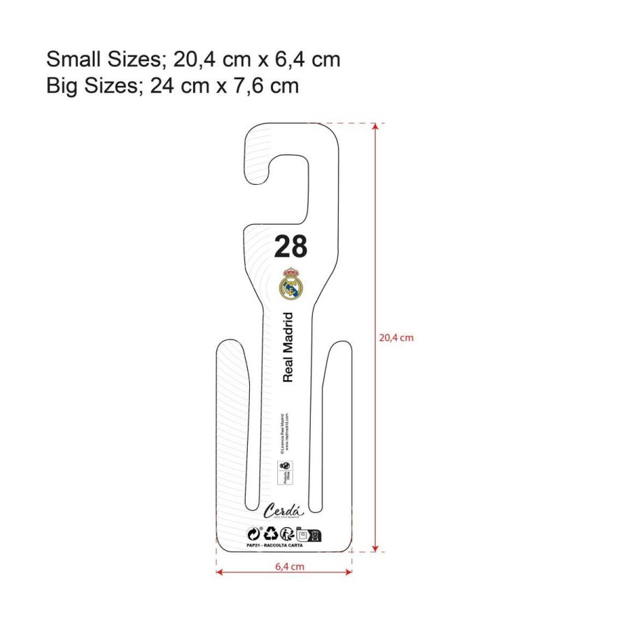 Klipklappere til brn Real Madrid C.F. Bl #7