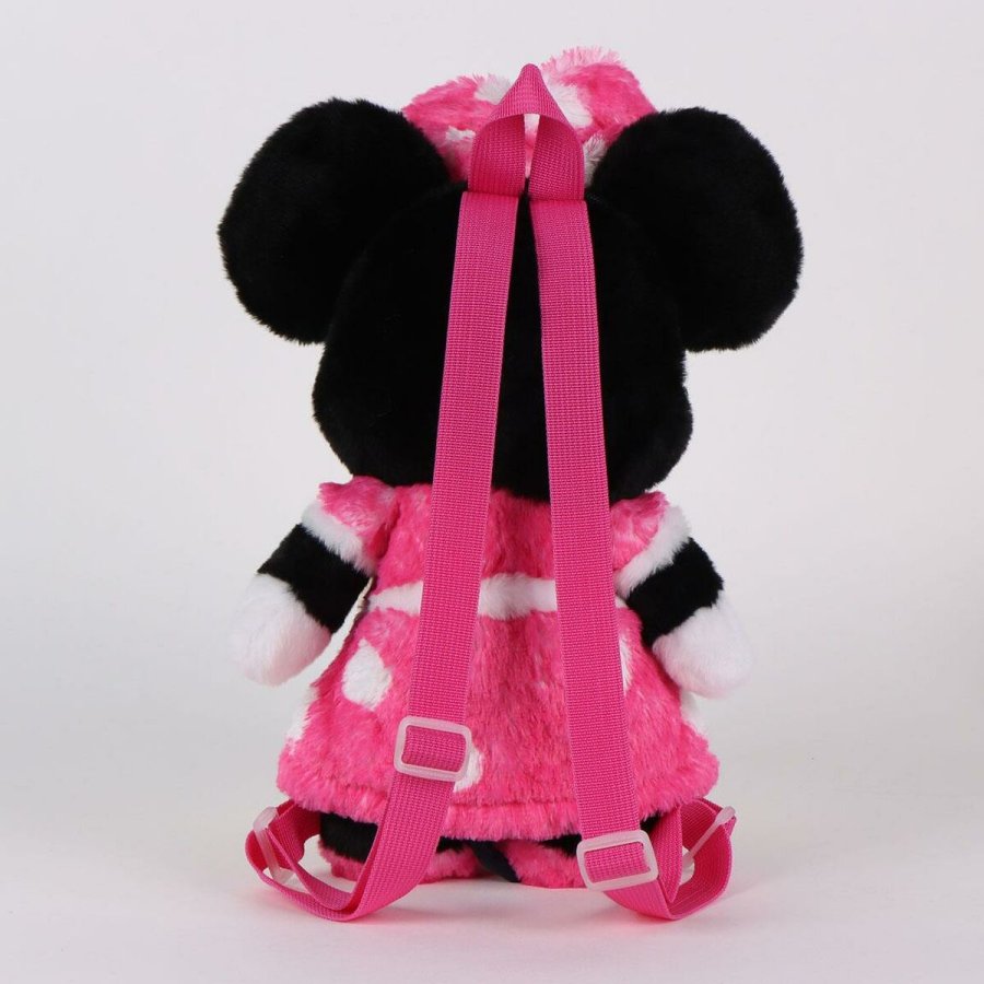 3D Brnetaske Minnie Mouse Fuchsia 17 x 30 x 11 cm #2