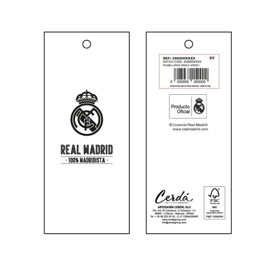 Nattj Brns Real Madrid C.F. Bl #5
