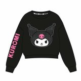 Sweatshirt uden htte til piger Hello Kitty Sort #1