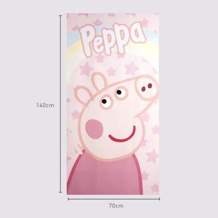 Strandh�ndkl�de Peppa Pig Lyser�d 70 x 140 cm #3