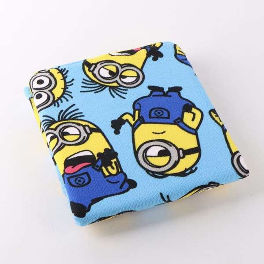 Poncho-h�ndkl�de med H�tte Minions 55 x 77 cm #3