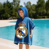 Poncho-h�ndkl�de med H�tte Real Madrid C.F. Bl� 55 x 77 cm #5