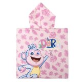 Poncho-h�ndkl�de med H�tte Dora The Explorer Lyser�d 55 x 77 cm #2
