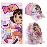 Strandh�ndkl�de Dora The Explorer Pink 70 x 140 cm #1