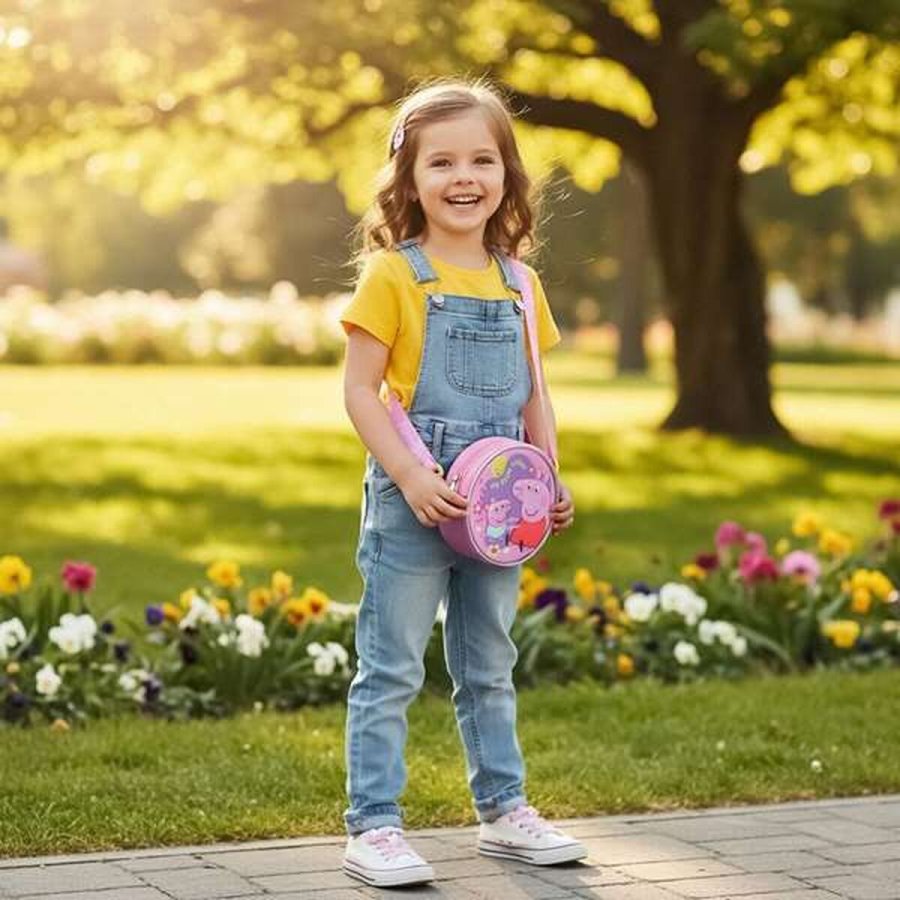 Skuldertaske Peppa Pig Pink 13 x 13 x 4 cm #6