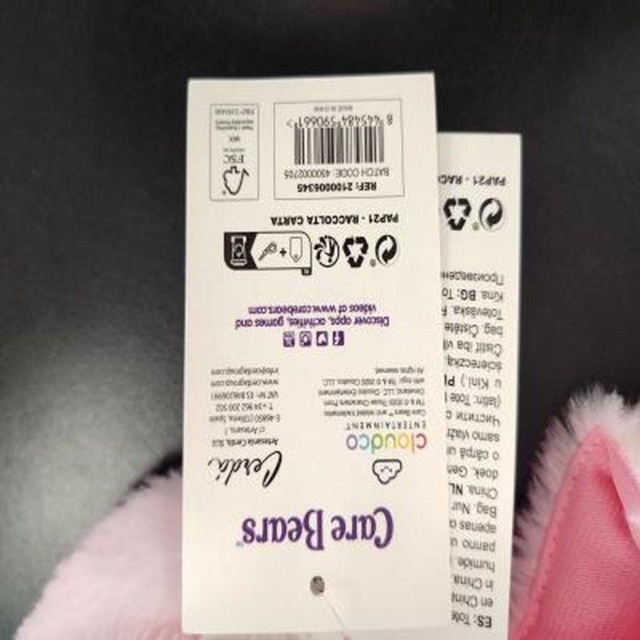 H�ndtaske Care Bears Bl� #7