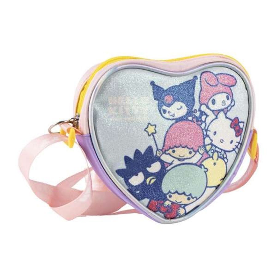 Skuldertaske Hello Kitty Lysebl� 15 x 14 x 4 cm #1