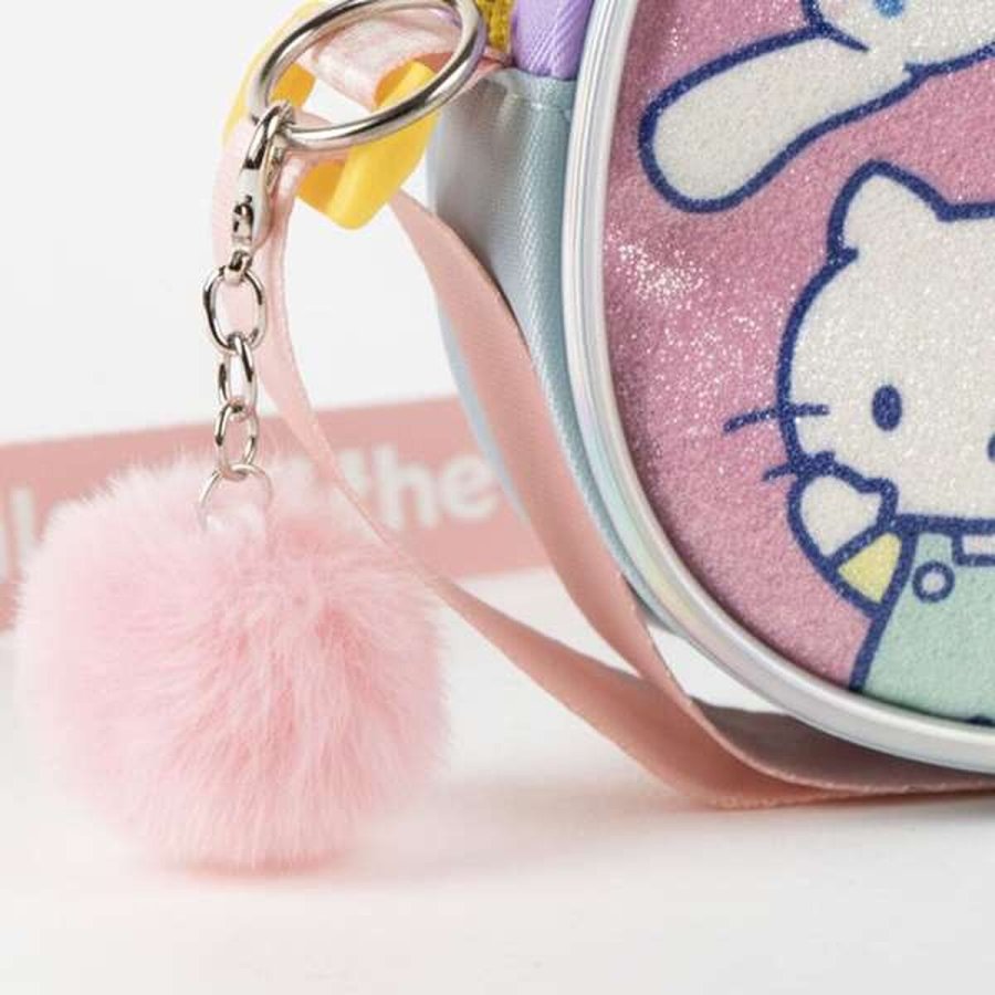 Skuldertaske Hello Kitty Pink 14,5 x 10,5 x 4 cm #5