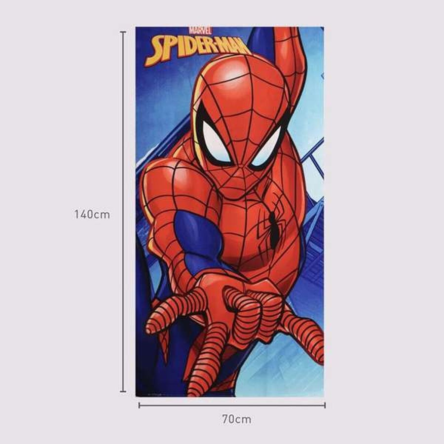Strandh�ndkl�de Spider-Man Bl� 70 x 140 cm #4