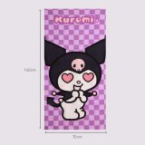 Poncho-h�ndkl�de med H�tte Hello Kitty Lilla 70 x 140 cm #4