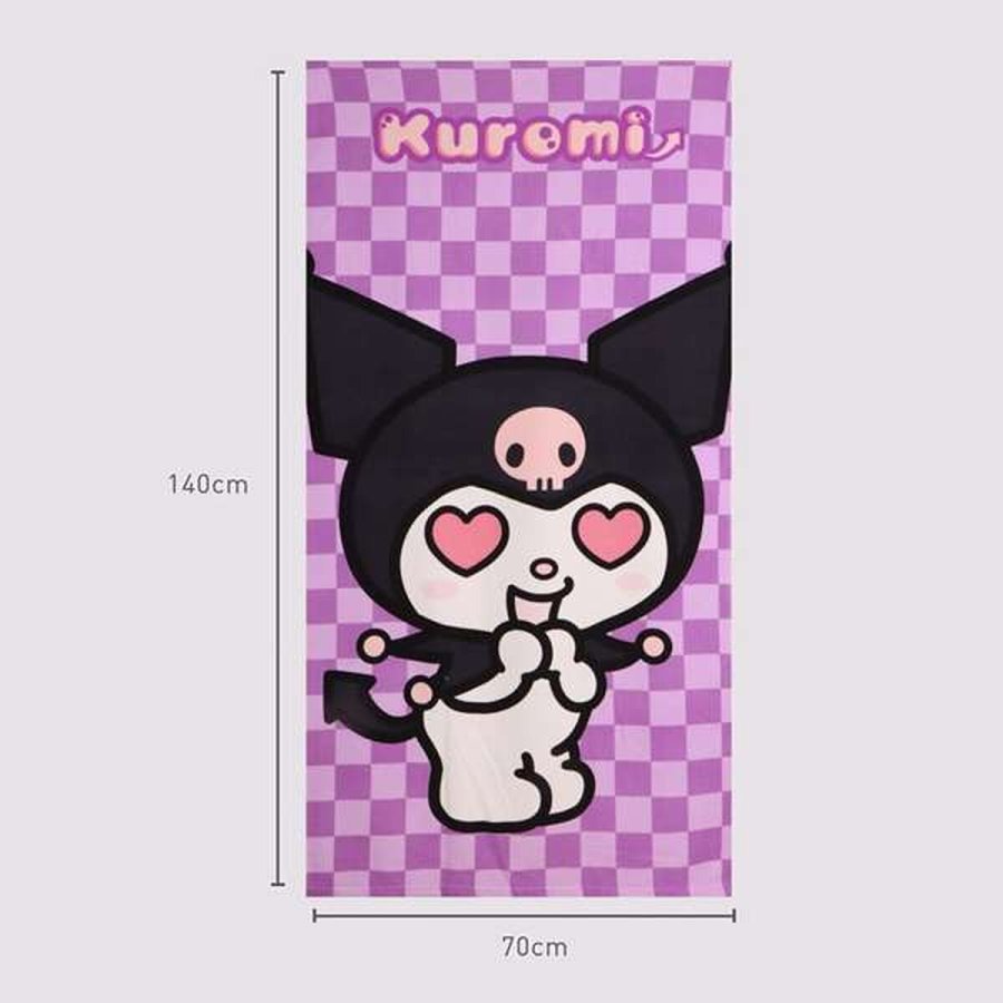 Poncho-h�ndkl�de med H�tte Hello Kitty Lilla 70 x 140 cm #4