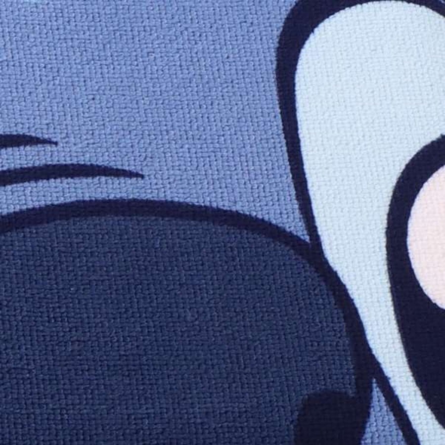 Poncho-h�ndkl�de med H�tte Stitch Bl� 55 x 77 cm #4