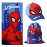 Strandh�ndkl�de Spider-Man Bl� 70 x 140 cm #1