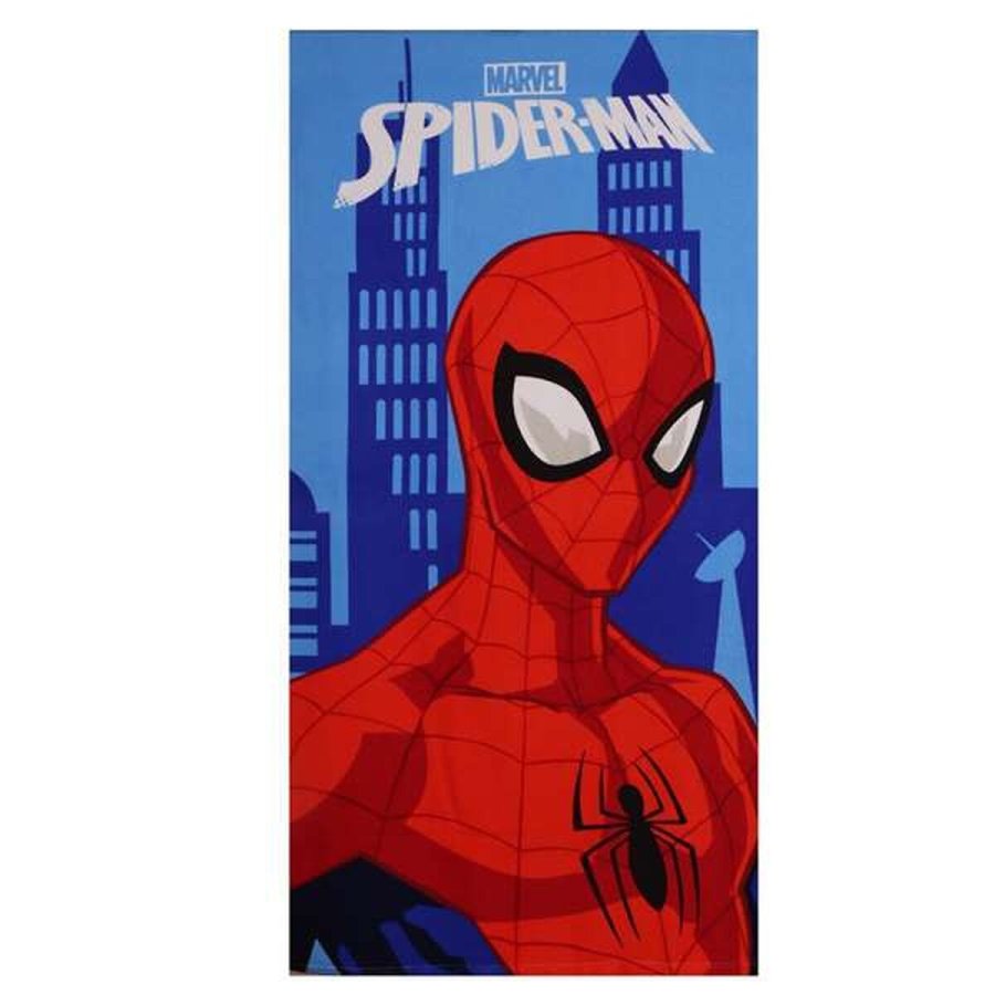 Strandh�ndkl�de Spider-Man Bl� 70 x 140 cm #4