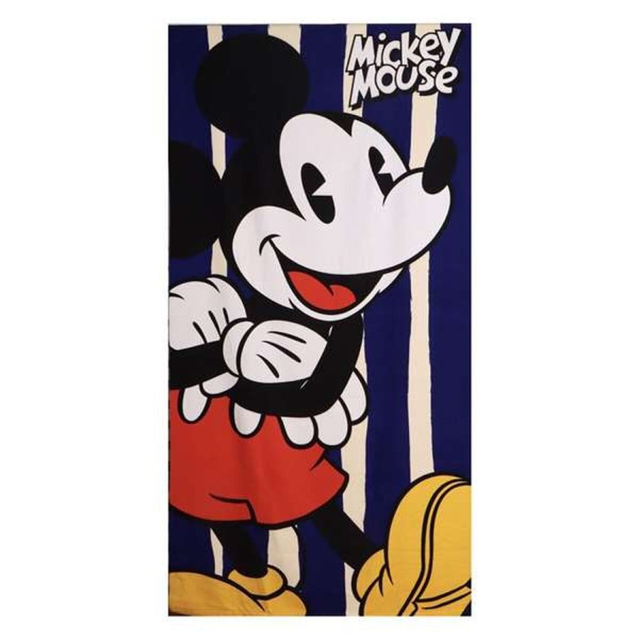 Mikrofiberh�ndkl�de Mickey Mouse 90 x 180 x 1 cm #1