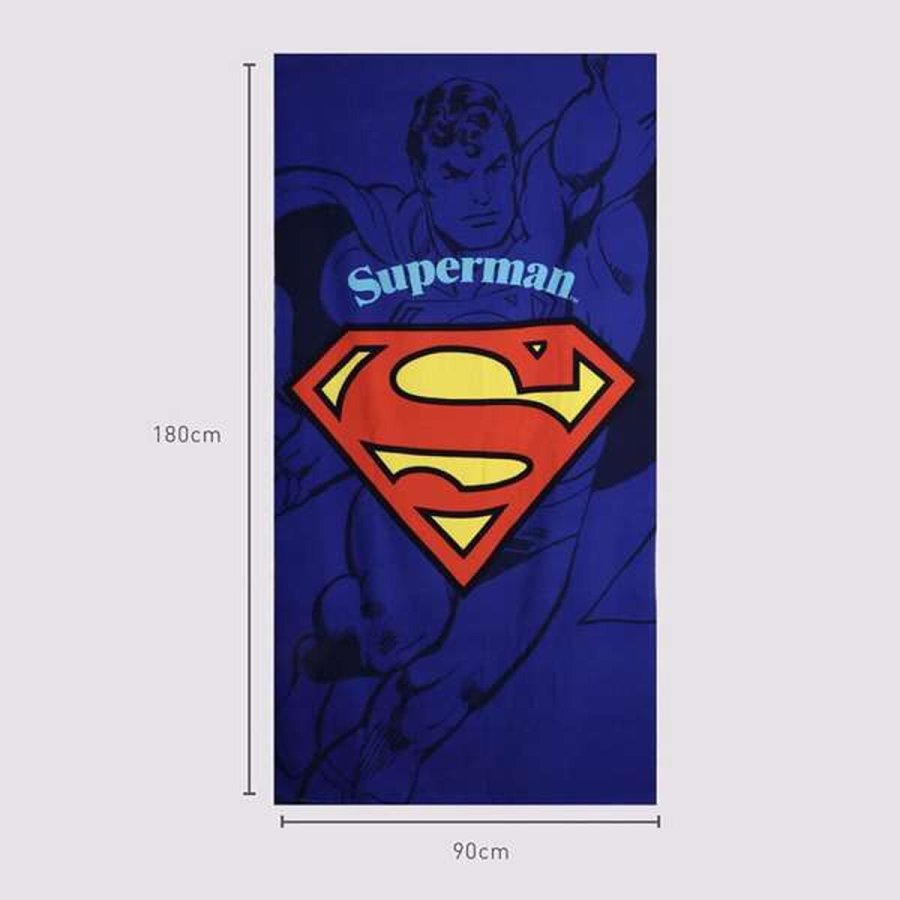 Mikrofiberh�ndkl�de Superman 90 x 180 x 1 cm #4