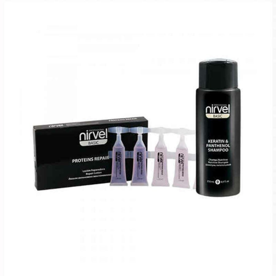 Behandling Nirvel Pack Keratin & Panthenol (250 ml) #1
