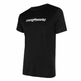 Kort�rmet T-shirt til M�nd Trangoworld Cajo Th Sort #1
