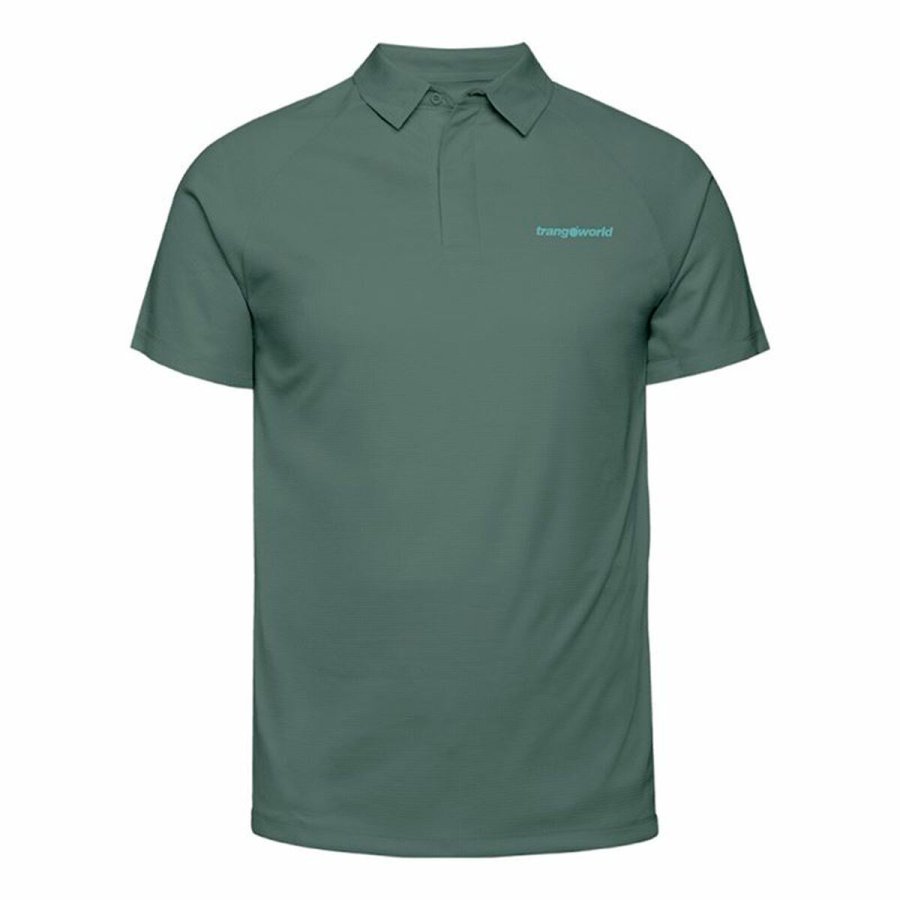 Kort�rmet Polotr�je til M�nd Trangoworld Bonete  Bl� #1