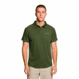 Kort�rmet Polotr�je til M�nd Trangoworld Bonete  Oliven #2