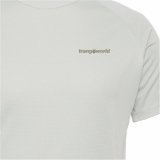 Kortrmet T-shirt til Mnd Trangoworld Couvet Hvid #2