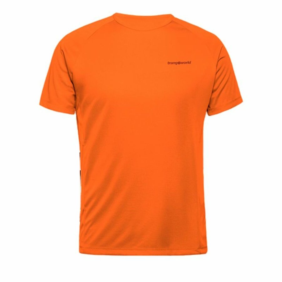 Kortrmet T-shirt til Mnd Trangoworld Couvet Orange #1