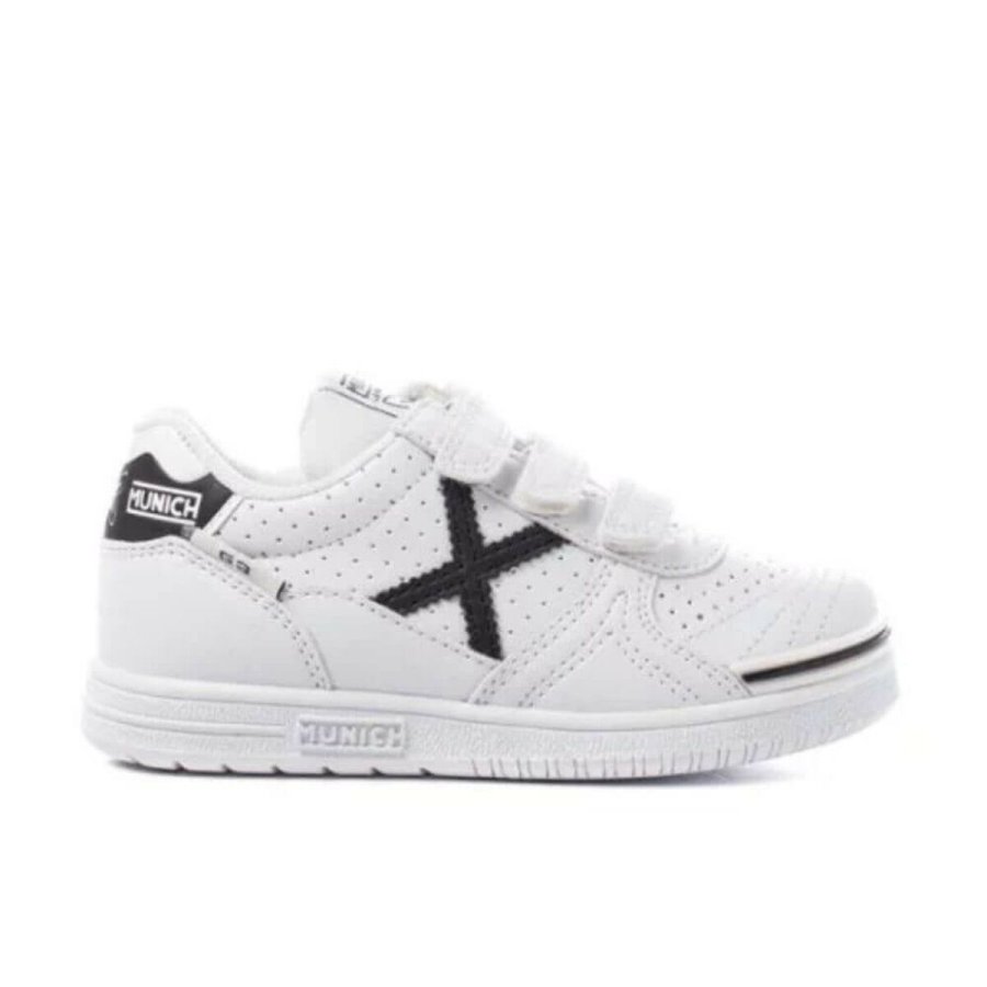Sportssko til brn Munich  G-3 KID VCO 1518317  Hvid #1