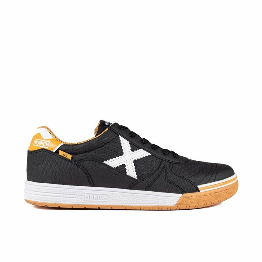 Indendrs fodboldstvler til voksne Munich G-3 Profit Casual 411 Sort #2