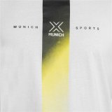 Kortrmet Sport T-shirt Munich Athletic Challenge Hvid #3