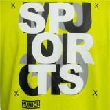 Kortrmet Sport T-shirt Munich Gul #4