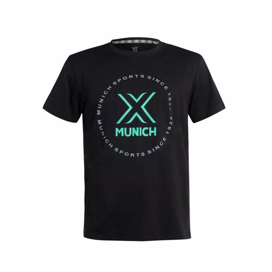 Kortrmet Sport T-shirt Munich Sort #1
