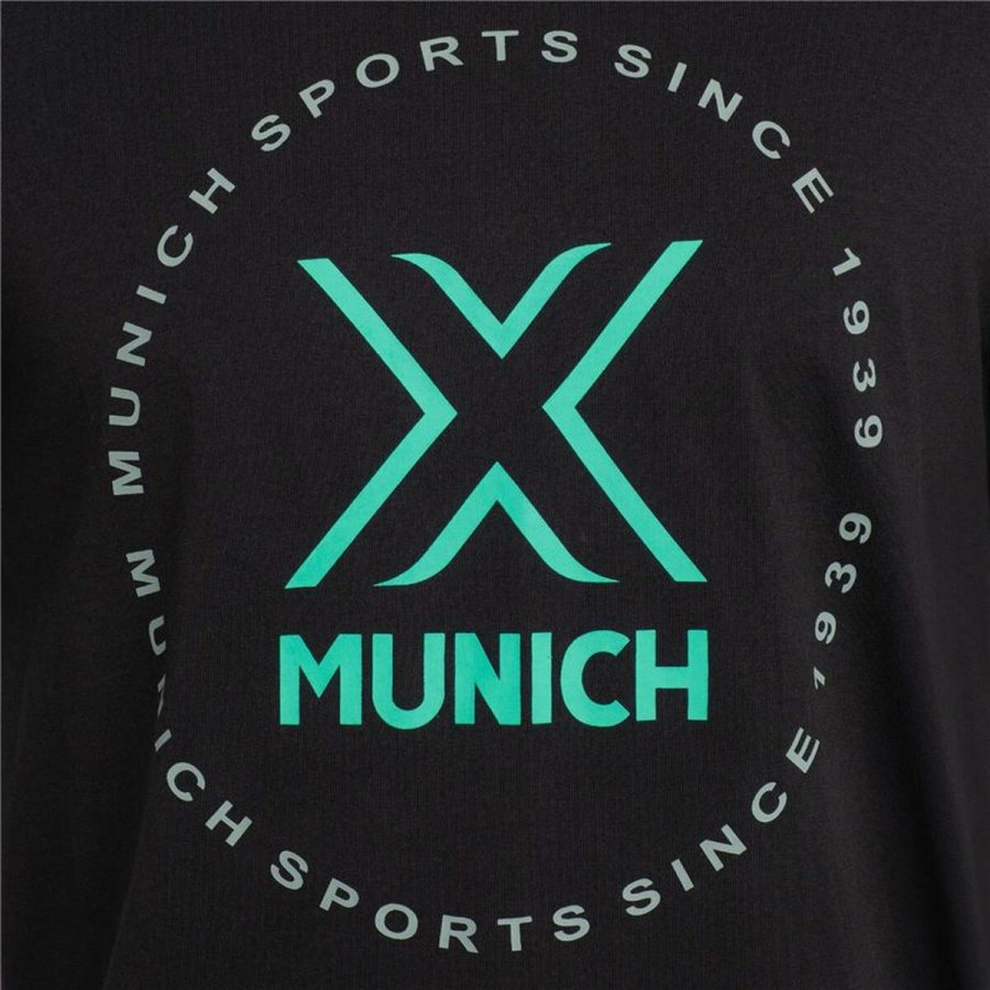 Kortrmet Sport T-shirt Munich Sort #3
