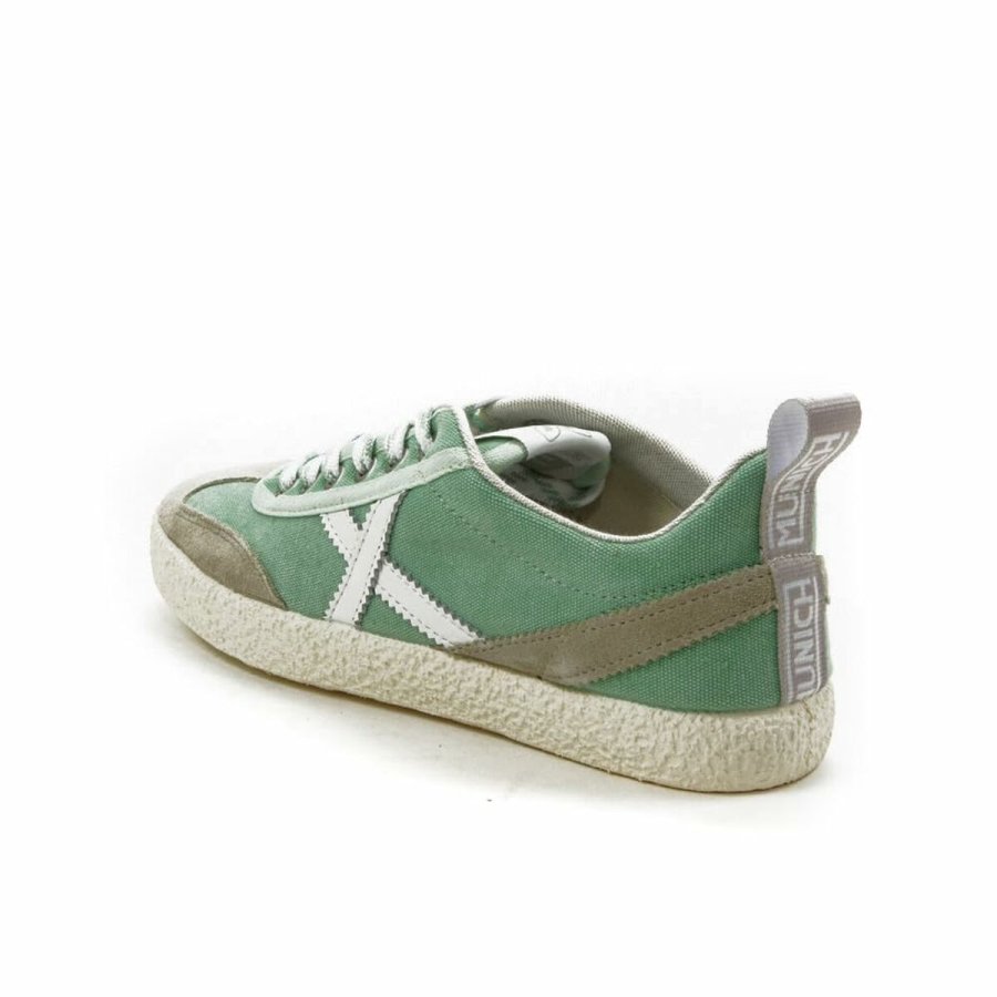 Kvinde Casual Sneakers Munich Volata 91 Grn #4