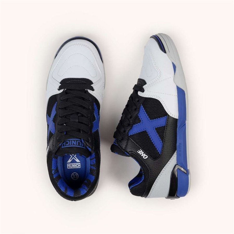 Indend�rs fodboldst�vler til b�rn Munich Munich One Kid 74 Hvid #3