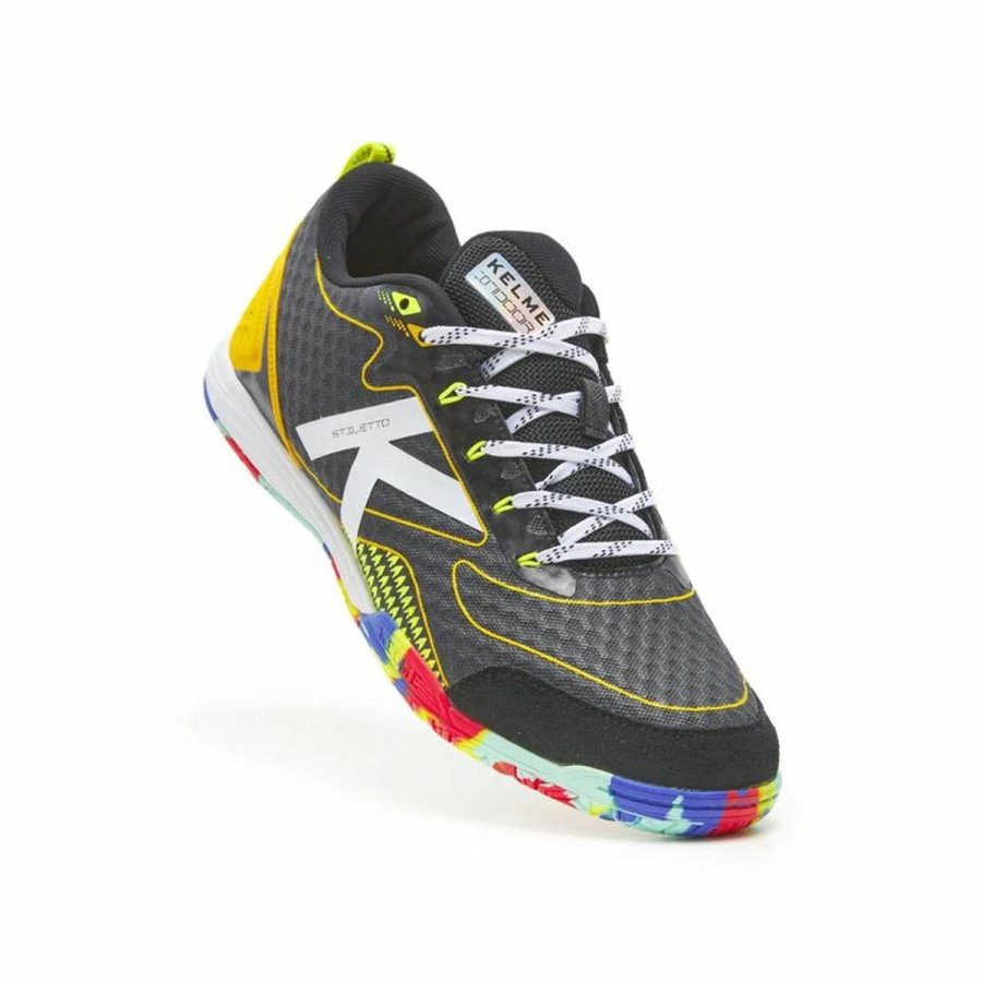 Indendrs fodboldstvler til voksne Kelme Stiletto Gul Sort Unisex #5