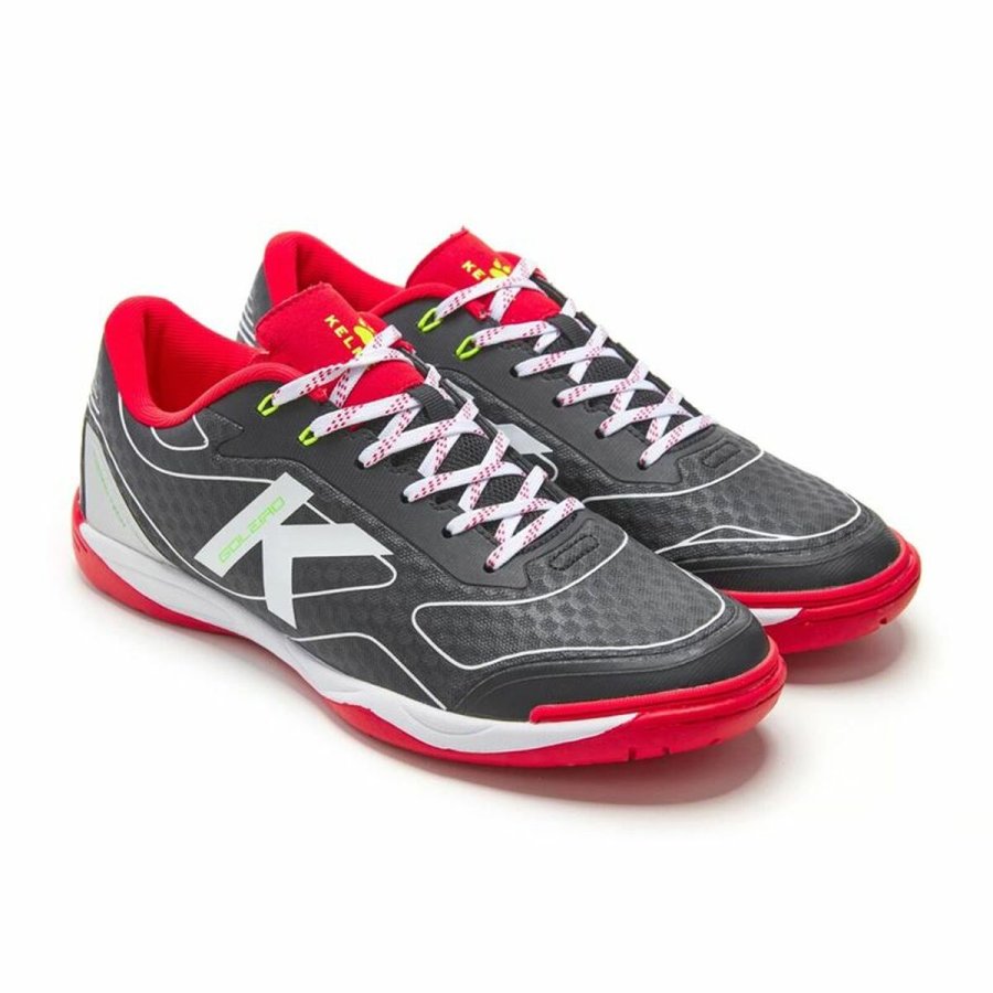 Indendrs fodboldstvler til voksne Kelme Goleiro Sort Unisex #3