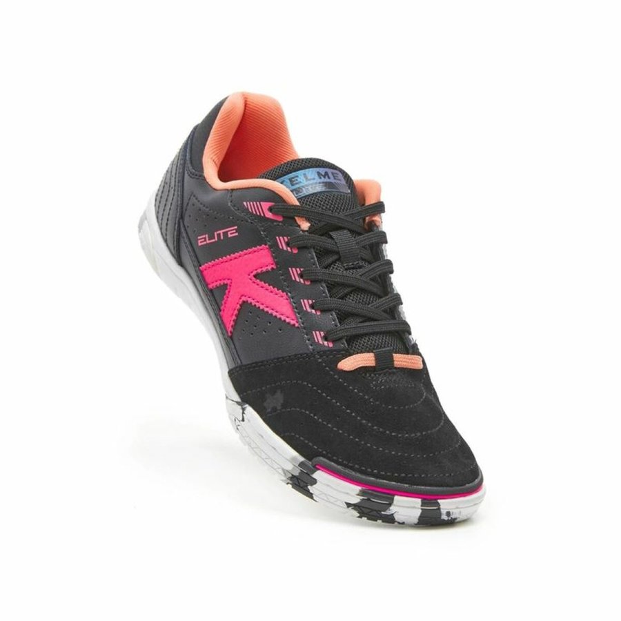 Indendrs fodboldstvler til voksne Kelme Elite Sort Mnd #3