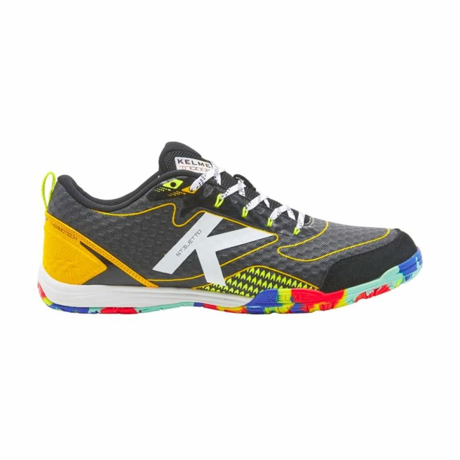 Indendrs fodboldstvler til brn Kelme Stiletto Sort #1