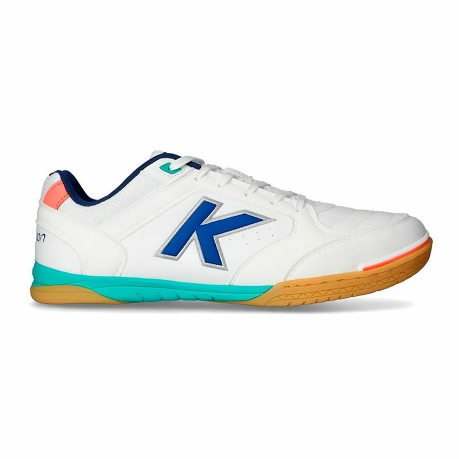 Indendrs fodboldstvler til voksne Kelme Precision Hvid #1