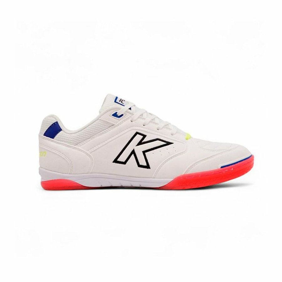 Indendrs fodboldstvler til voksne Kelme Precision Hvid #1