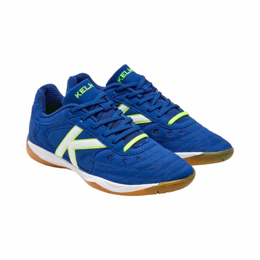 Indendrs fodboldstvler til voksne Kelme Indoor Copa Elastic Bl #3
